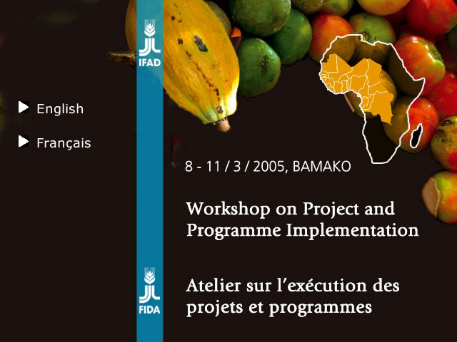 Workshop on project and programme implementation - Western and Central Africa - 8-13 March 2005 - Bamako, Mali